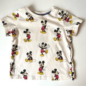 Disney Mickey Mouse Graphic Short Sleeve Shirt